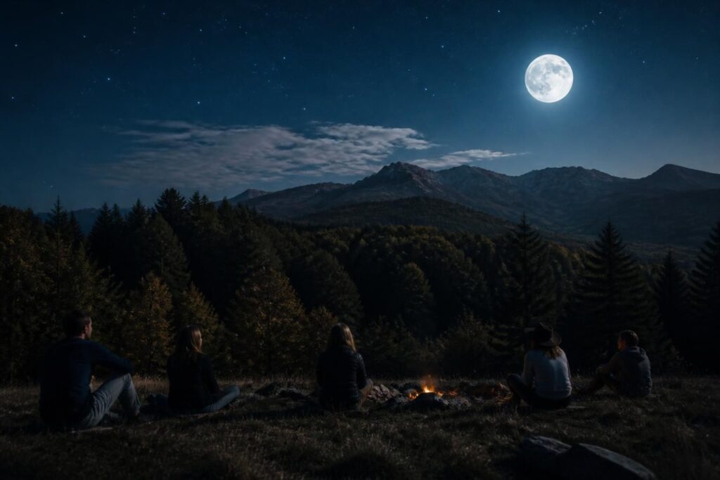 découvrez quelle date choisir pour profiter des bienfaits de la pleine lune en pleine nature et vivez une expérience unique et apaisante.