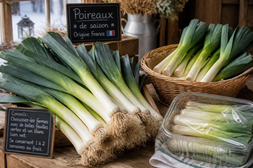 découvrez comment choisir et conserver les poireaux, ce légume d'hiver incontournable, pour profiter pleinement de leur fraîcheur et de leurs bienfaits toute la saison.