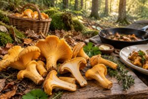 apprenez à reconnaître la girolle, à éviter les confusions et à la cuisiner simplement avec des conseils respectueux de l’environnement.