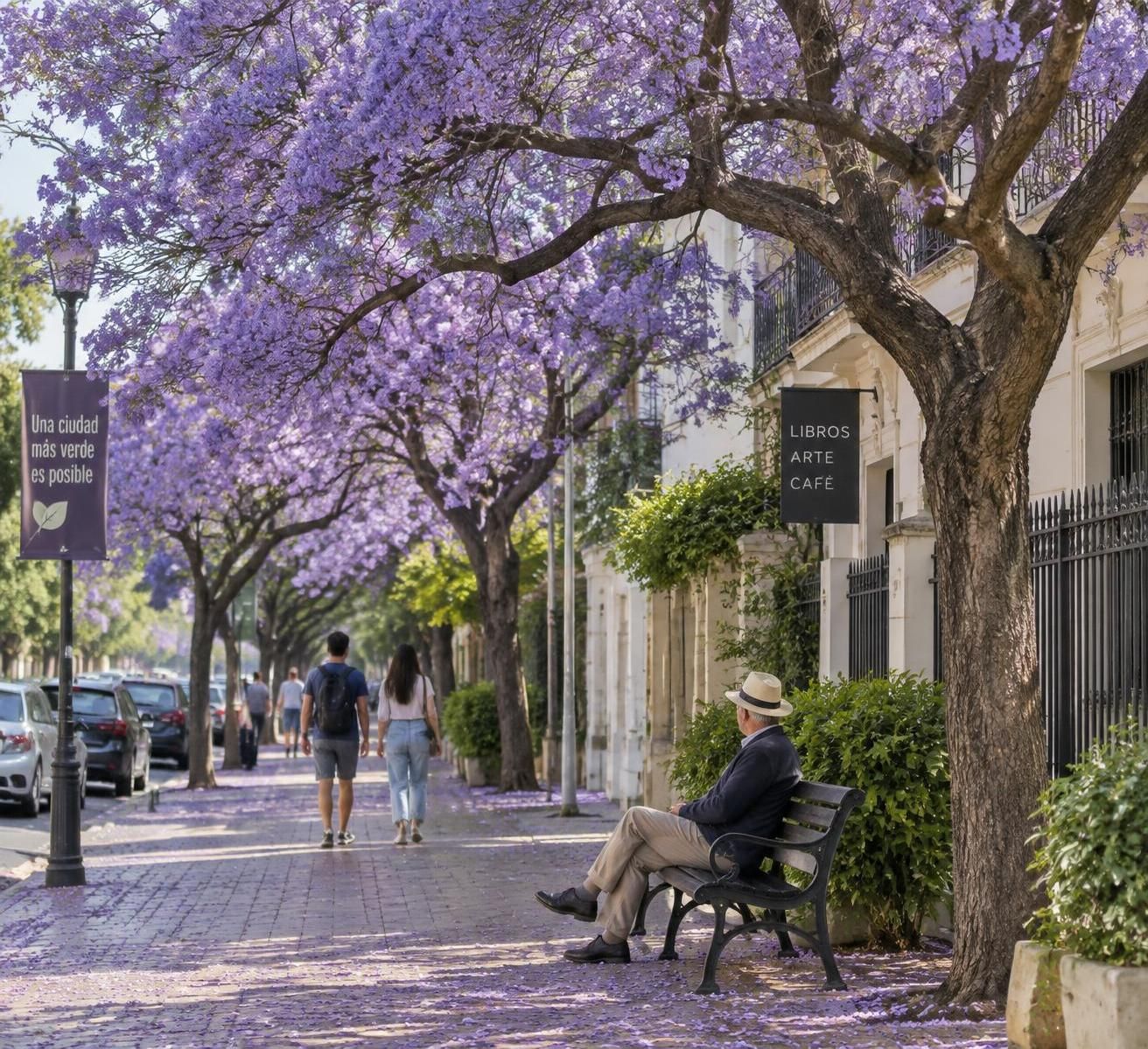 découvrez comment le jacaranda, avec sa floraison violette spectaculaire, embellit les rues et transforme les espaces urbains en havres de fraîcheur.
